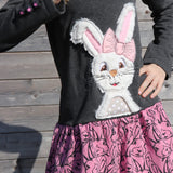 Stickdatei "Emmi Hase" 18 x 30 cm