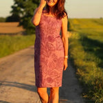 Schnittmuster Kleid Epidot Etuikleid Gr. A-M DE/EN/FR. BU 76-134cm - Sewando