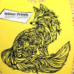 Stickdatei Fuchs Redwork Niceline 5 Größen ab 10x10 - Sewando