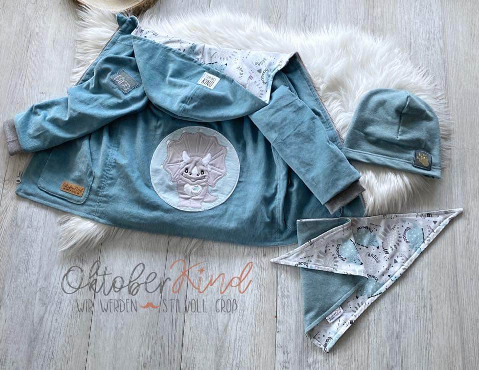 Stickdatei Little Dinos - Kombipaket - Sewando