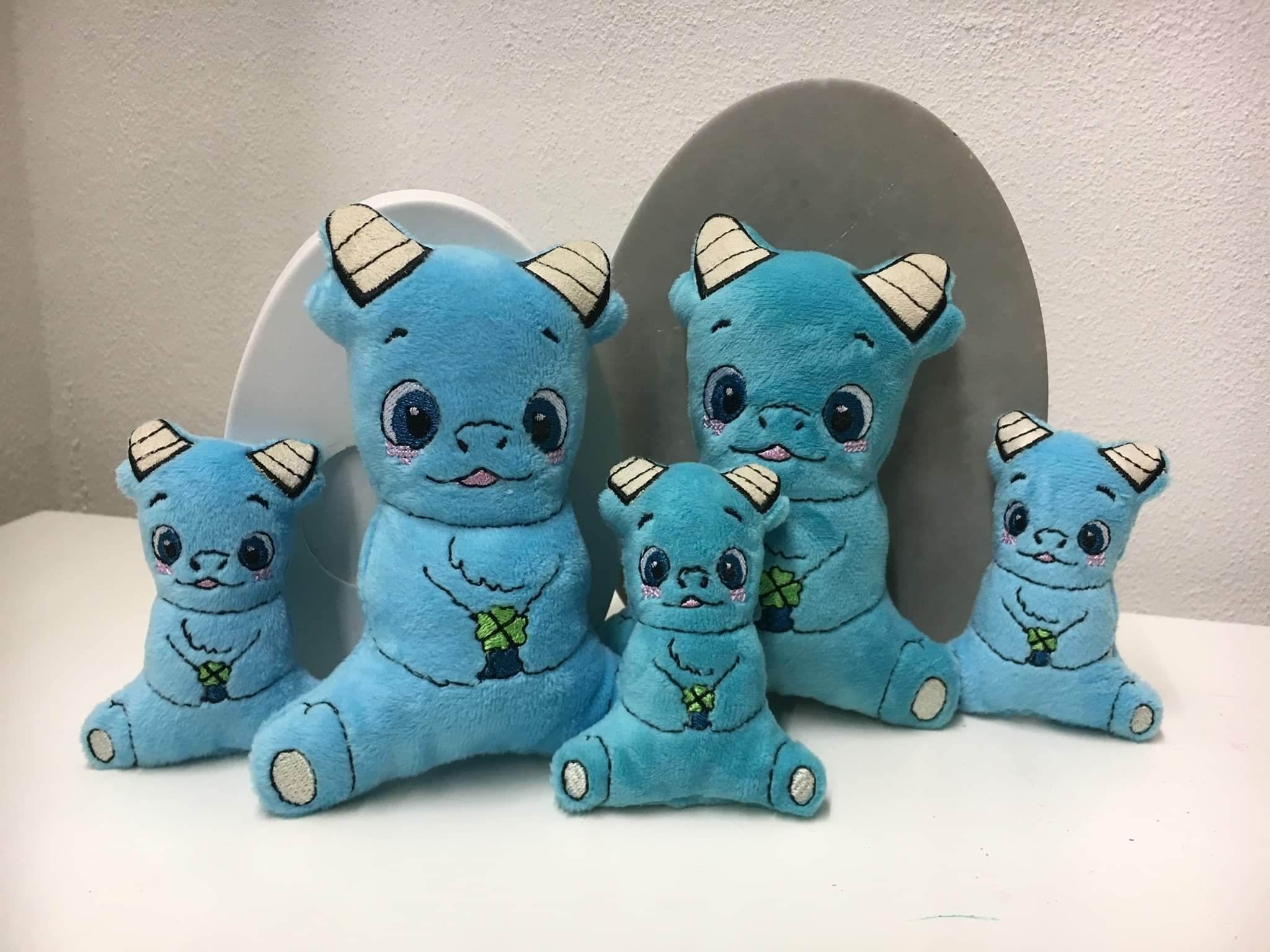 Mibo ITH Teddy in 6 Größen Stickdatei - Sewando