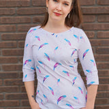 SHIRT "FRU EDDA" | Nähanleitung und Schnittmuster Gr. 32-58