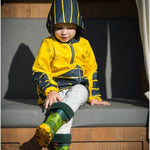 Mini Wetterheld Allwetter-Jacke, Winterjacke, Softshelljacke, Regenjacke für 69cm-104cm Körpergröße - Sewando