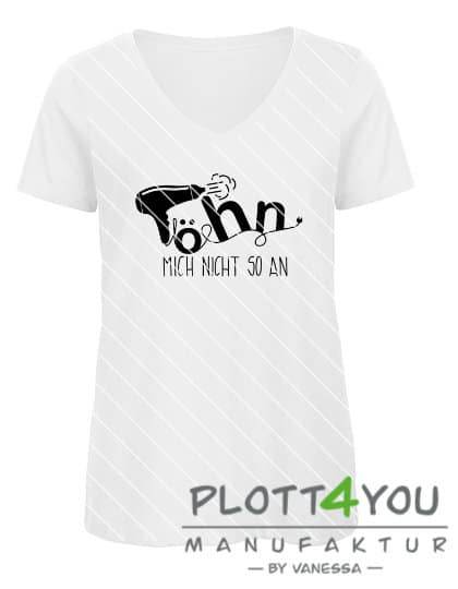 Föhn mich nicht so an | SVG, DXF, PNG Plotterdatei, Laserdatei - Sewando