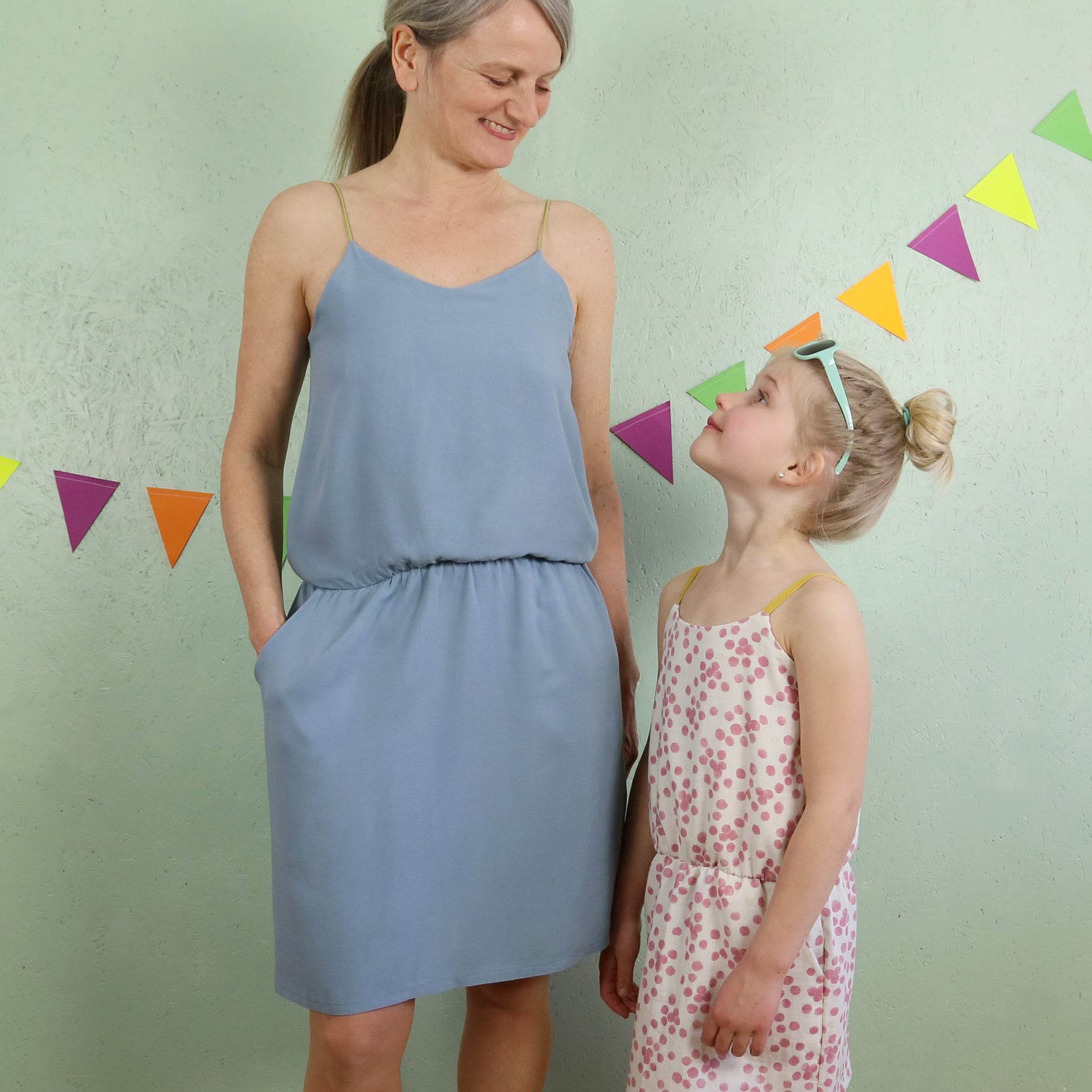 Trägerkleid FRAU SOFIE | Schnittmuster Gr. XS-XL : - Sewando