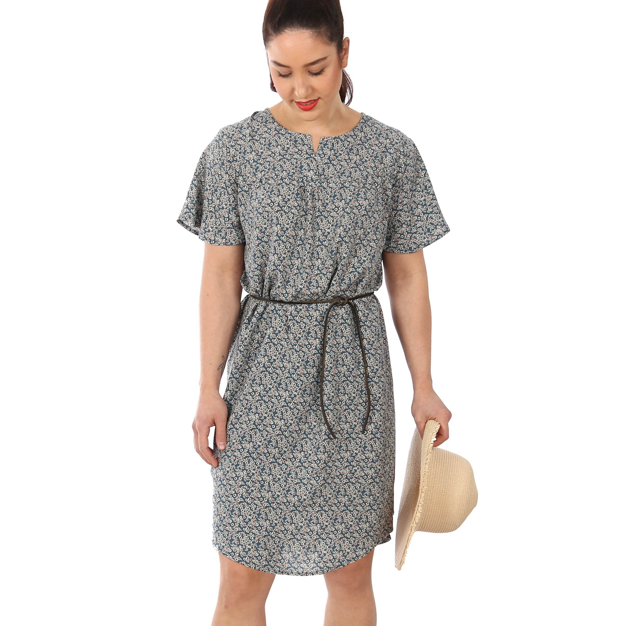 Kleid FRAU YULE | Schnittmuster Gr. XS-XXL : - Sewando