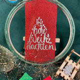 Frohe Weihnachten-Tannenbaumform | SVG, DXF, PNG Plotterdatei, Laserdatei - Sewando