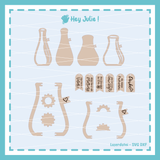 Laserdatei Frühlingsboten Vase - Sewando