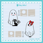 Laserdatei Gespenster Teelicht - Sewando