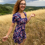 Schnittmuster Ginette - Shirt oder Kleid mit Trapezausschnitt und Raffung Gr. 34-54 - Sewando