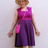 Schnittmuster Ginette - Shirt oder Kleid mit Trapezausschnitt und Raffung Gr. 34-54 - Sewando