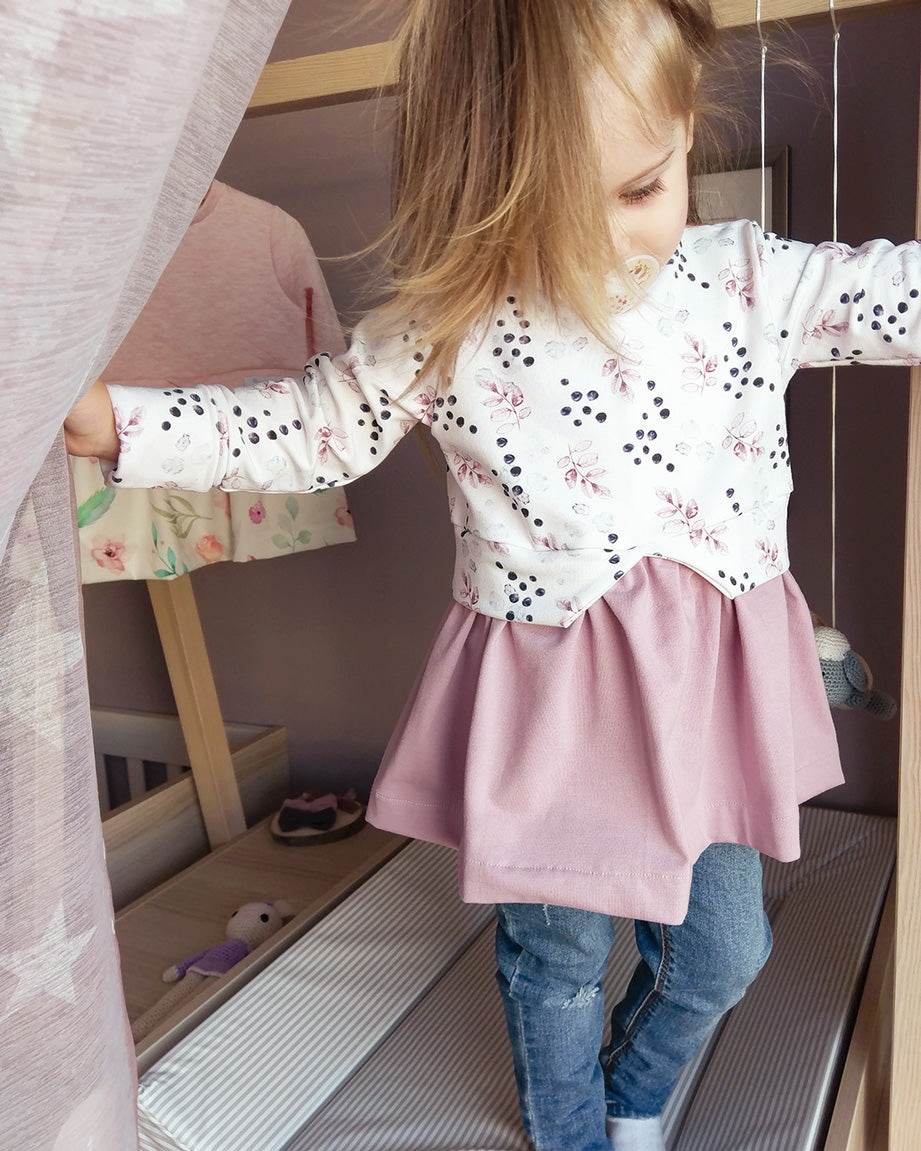 Schnittmuster Girly Sweater Gr. 56-104 : - Sewando
