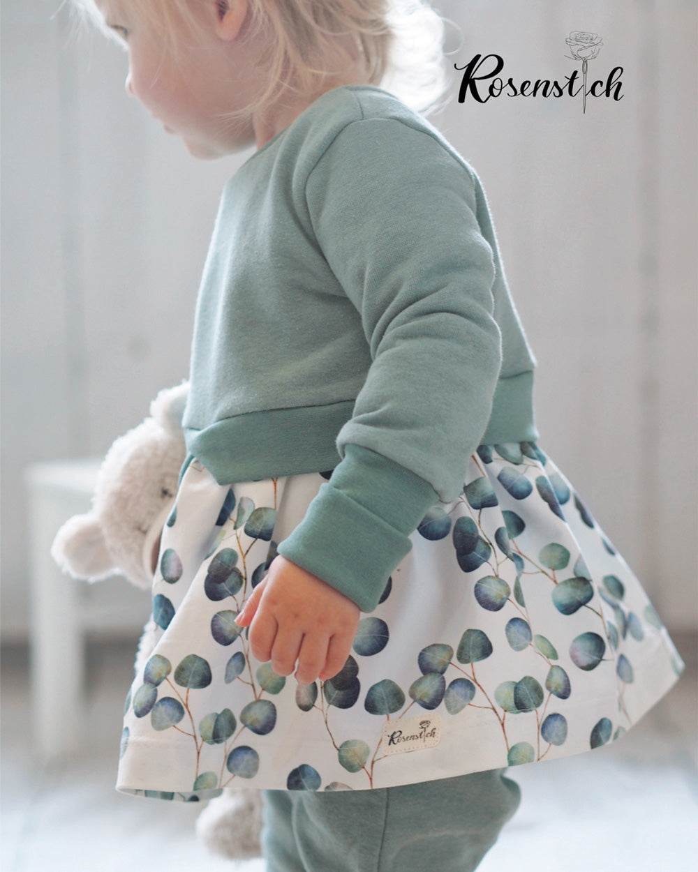 Schnittmuster Girly Sweater Gr. 56-104 : - Sewando