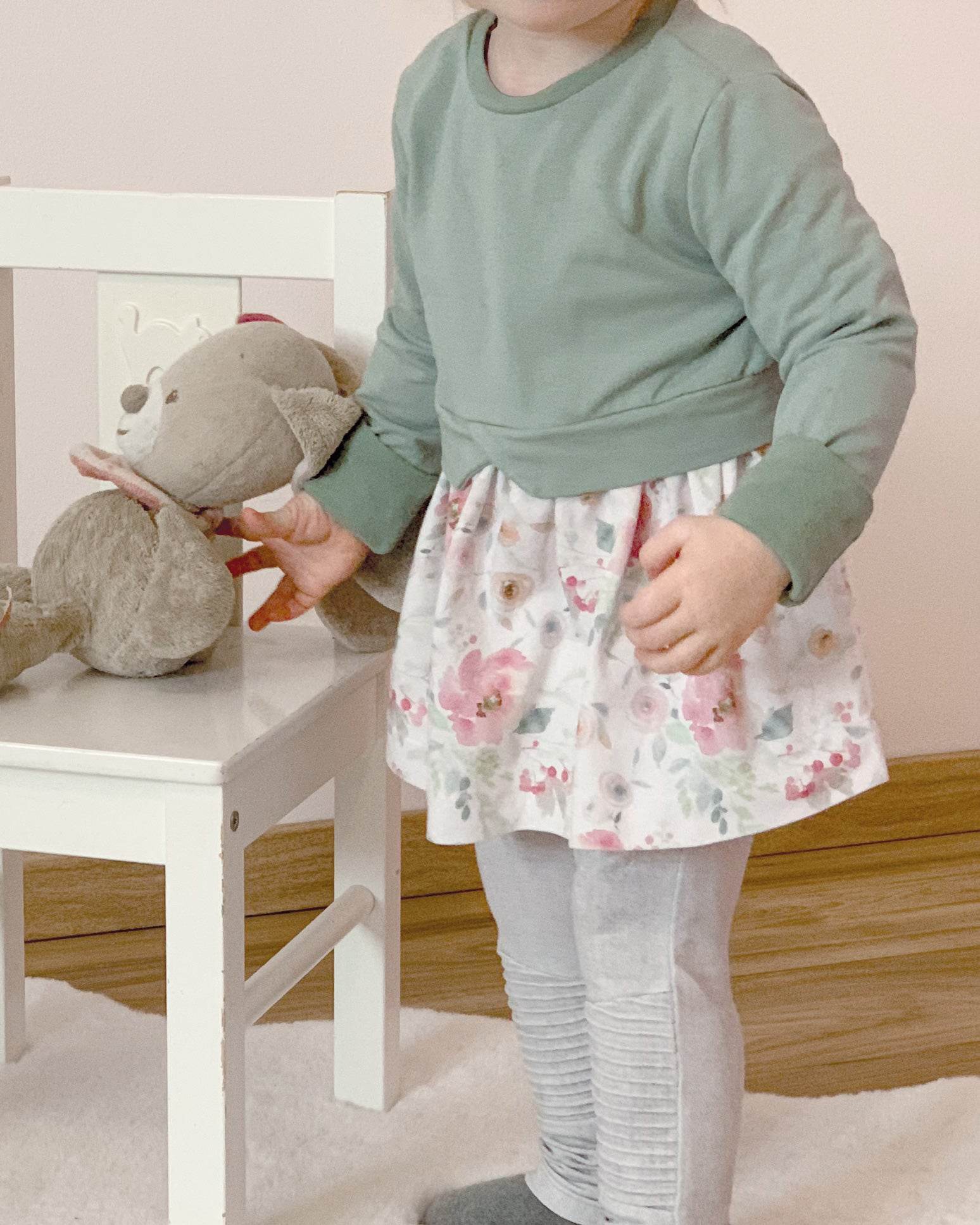 Schnittmuster Girly Sweater Gr. 56-104 : - Sewando