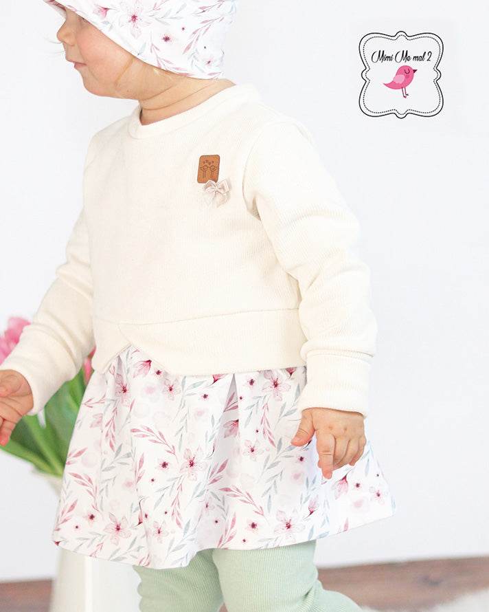 Schnittmuster Girly Sweater Gr. 56-104 : - Sewando