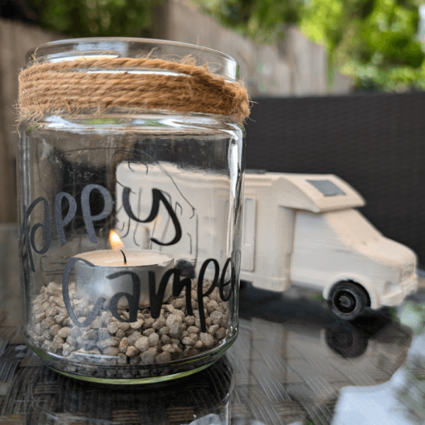 Happy Camper | SVG, DXF & PNG Plotterdatei, Laserdatei - Sewando