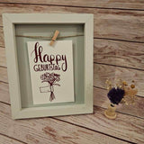 Happy Geburtstag Blumenstrauß | SVG, DXF & PNG Plotterdatei, Laserdatei - Sewando
