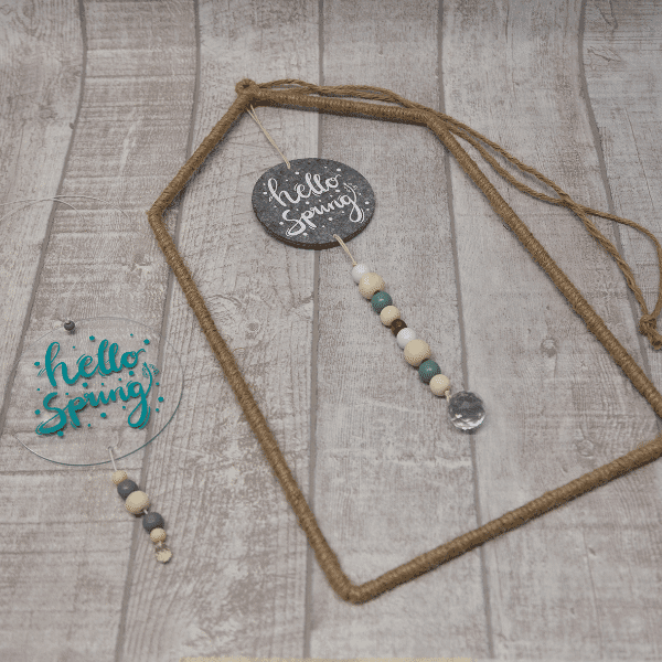 Hello Spring | SVG, DXF & PNG Plotterdatei, Laserdatei - Sewando