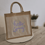 Hello Spring | SVG, DXF & PNG Plotterdatei, Laserdatei - Sewando
