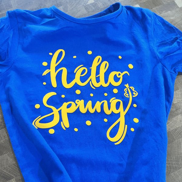 Hello Spring | SVG, DXF & PNG Plotterdatei, Laserdatei - Sewando