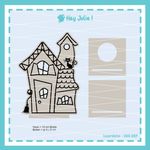 Laserdatei Hexenhaus - Sewando