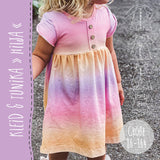 KLEID & TUNIKA "HILJA" | Nähanleitung und Schnittmuster | 3 Weiten Gr. 86-164