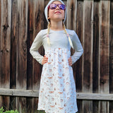 KLEID & TUNIKA "HILJA" | Nähanleitung und Schnittmuster | 3 Weiten Gr. 86-164