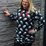 Schnittmuster Hoodiekleid Achat Gr. A - M DE/EN/FR BU 76-134cm - Sewando
