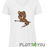 Horrorteddy | SVG, DXF, PNG Plotterdatei, Laserdatei - Sewando