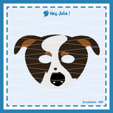 Näh- und Bastelvorlage Hunde Maske - Sewando