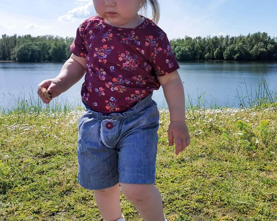 Schnittmuster Emmas Sommershorts Größe 50/56 – 134/140 - Sewando