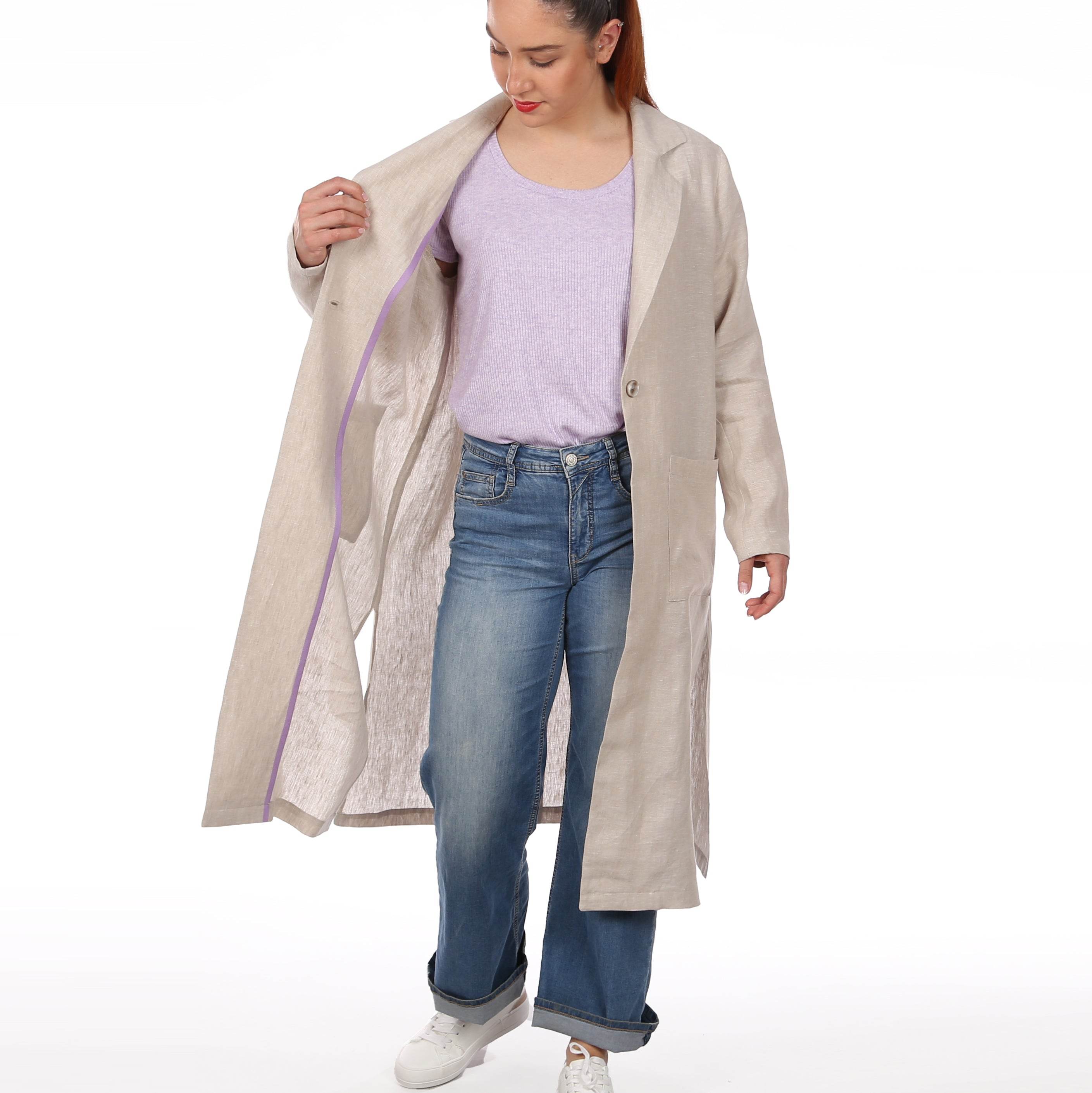 Mantel FRAU SHIRA | Schnittmuster Gr. XS-XXL : - Sewando