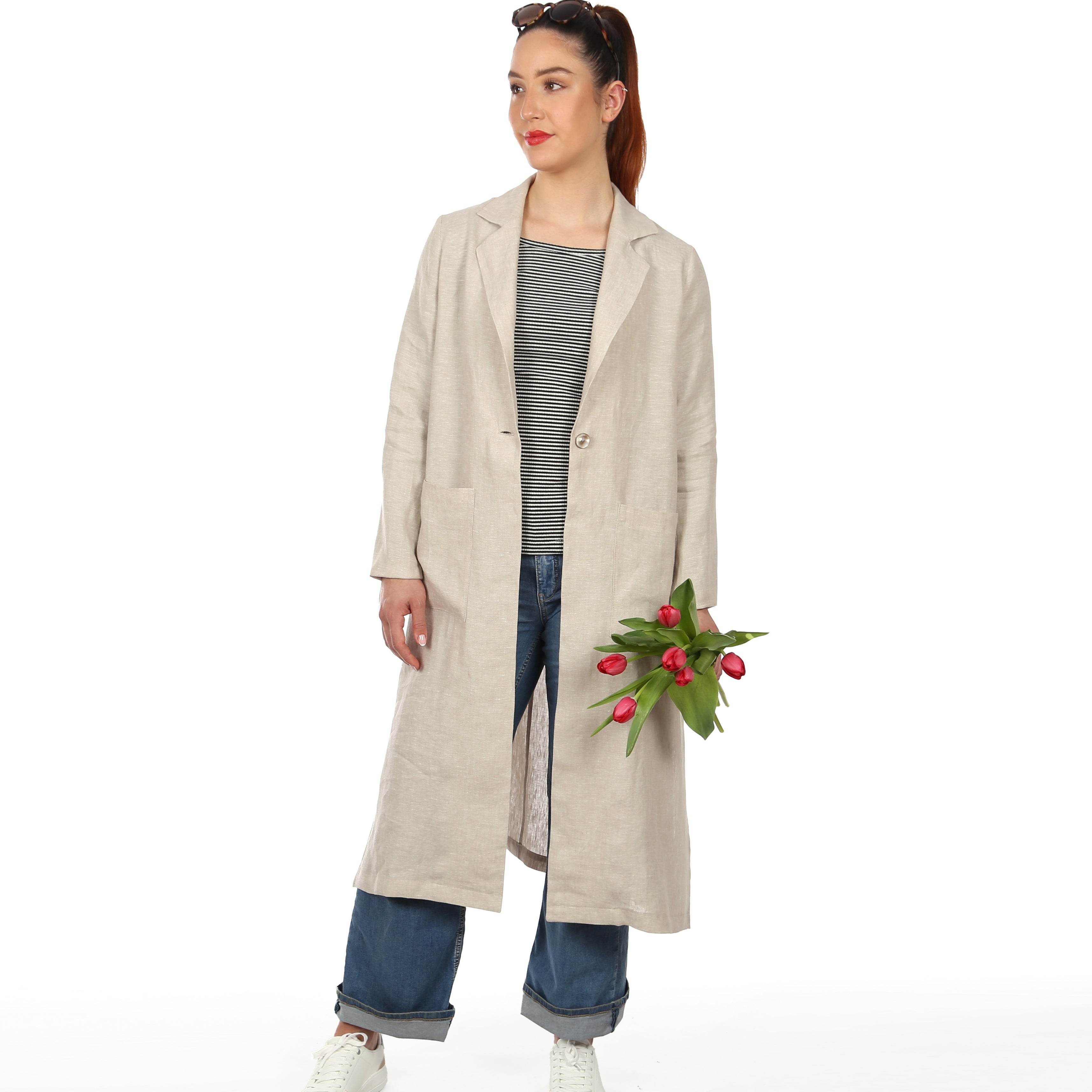 Mantel FRAU SHIRA | Schnittmuster Gr. XS-XXL : - Sewando
