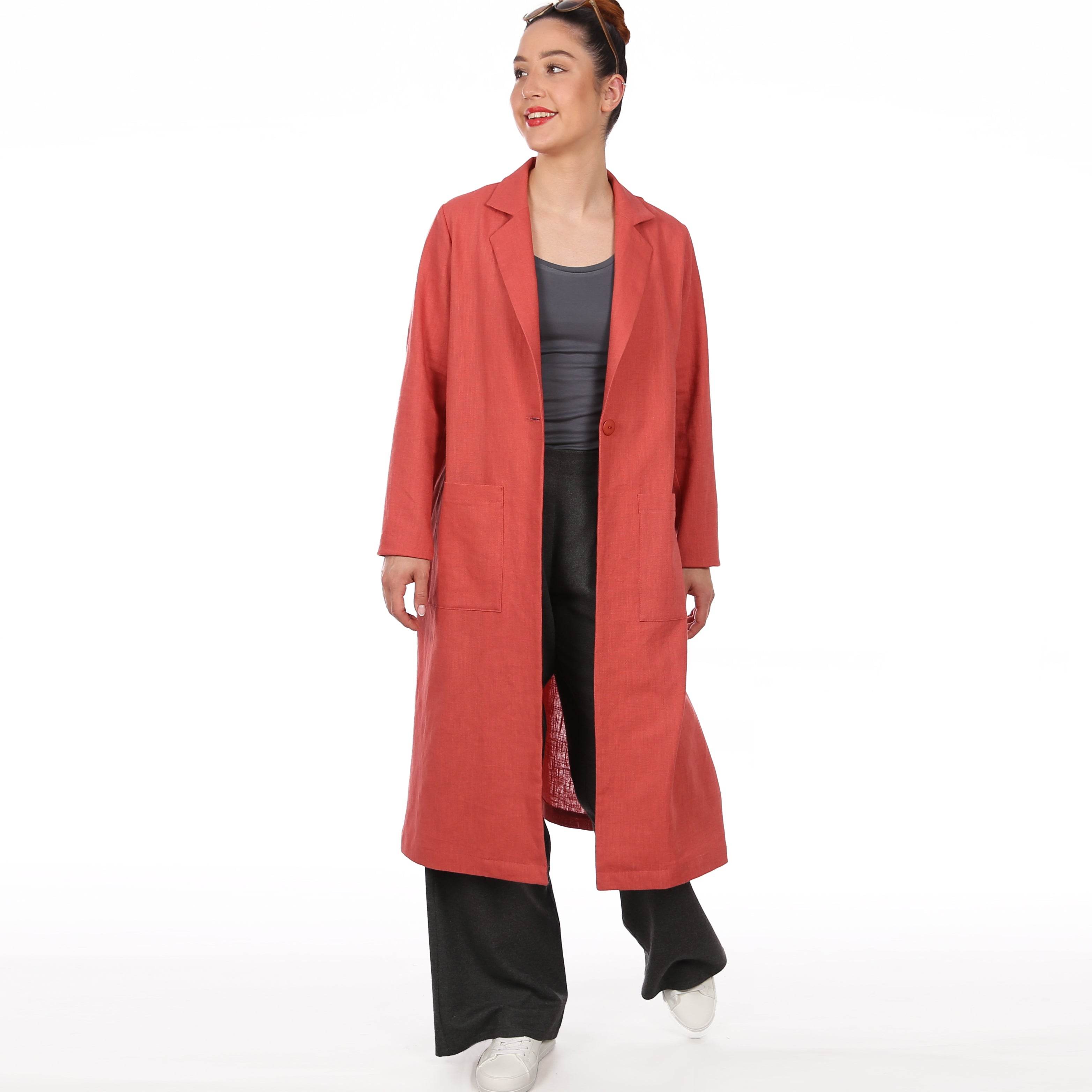 Mantel FRAU SHIRA | Schnittmuster Gr. XS-XXL : - Sewando