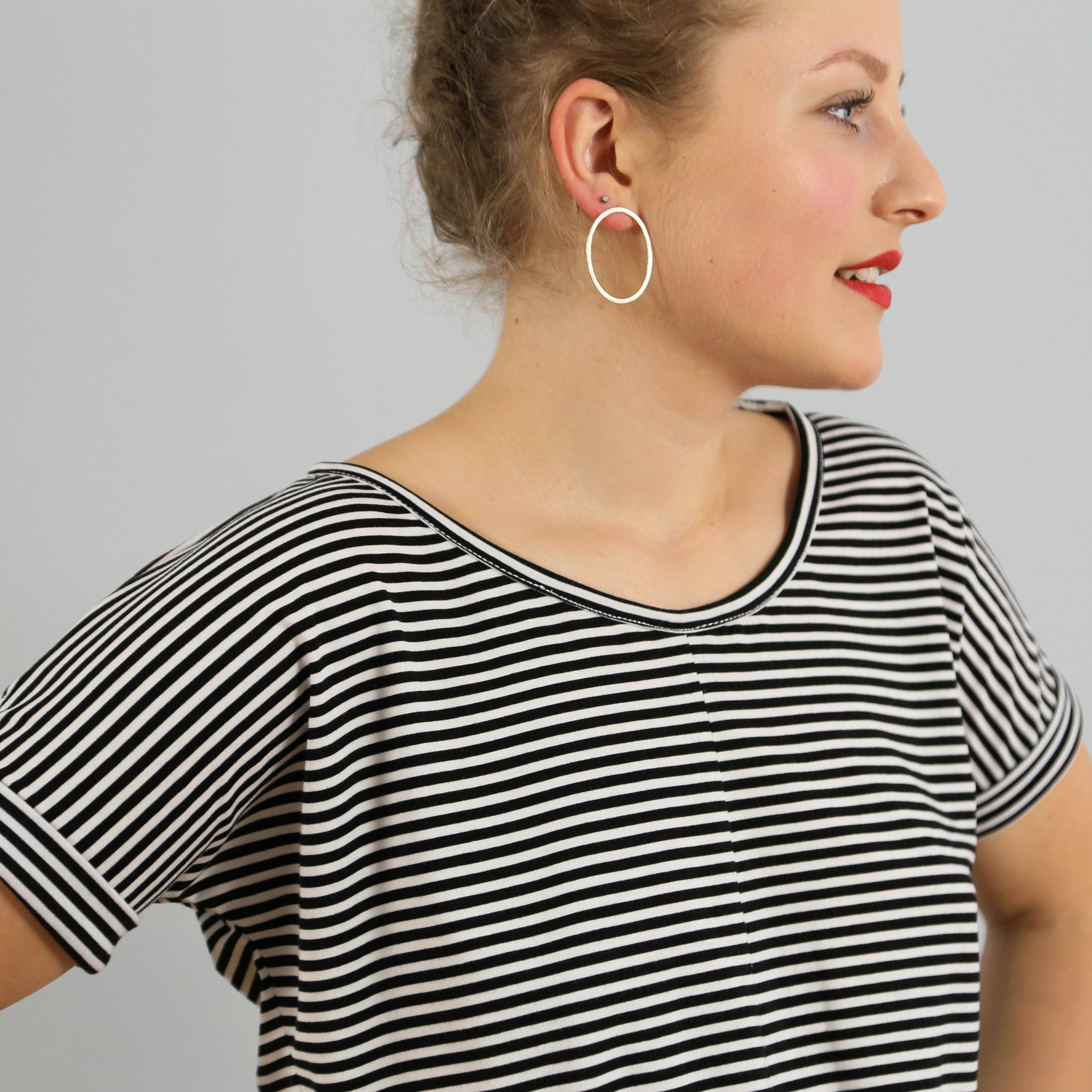 Knotenshirt FRAU BILLE | Schnittmuster Gr. XS-L - Sewando