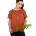 Kurzarmbluse FRAU SUZY | Schnittmuster XS-XXL : - Sewando