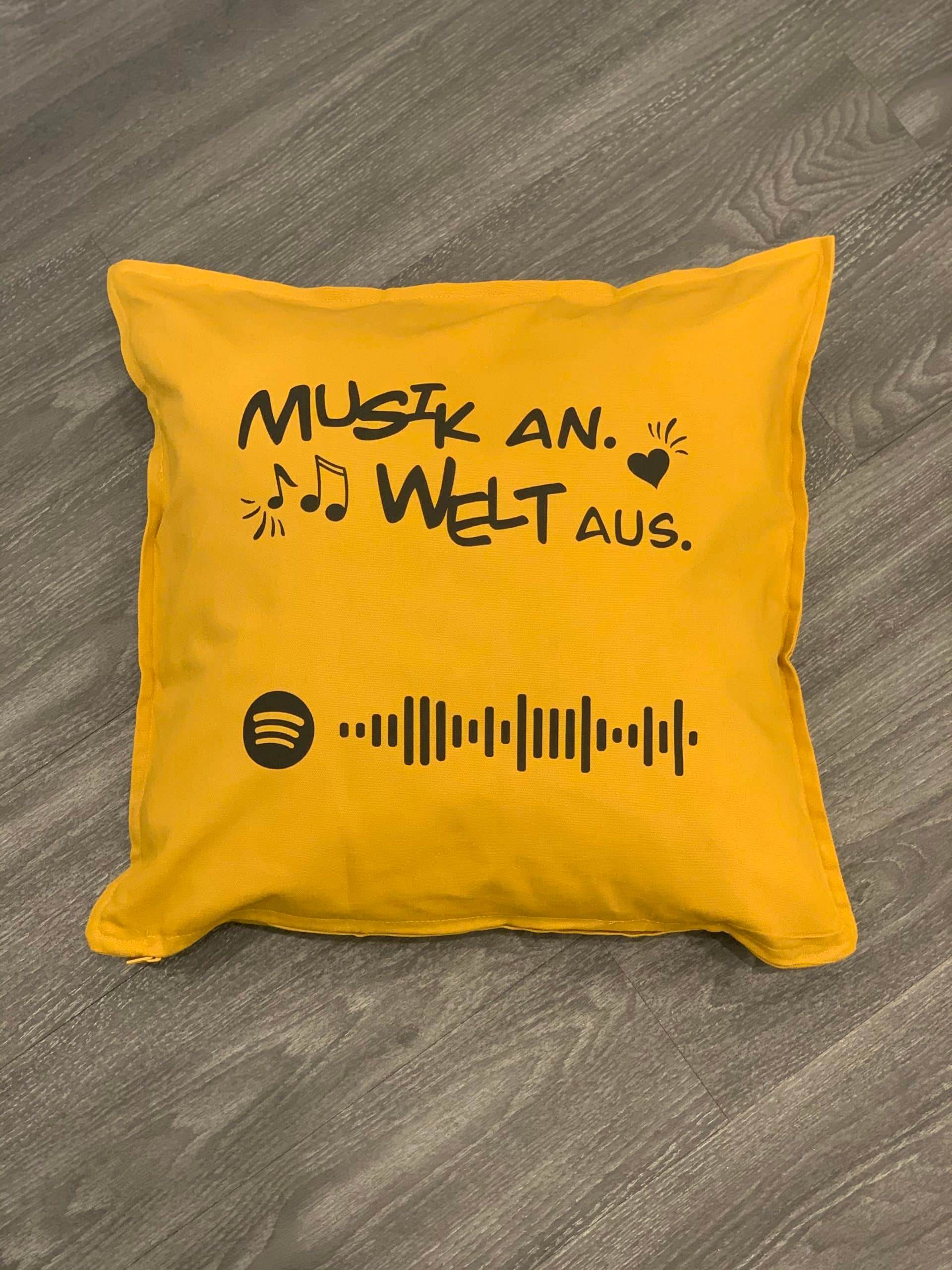 Musik an, Welt aus | SVG, DXF, PNG Plotterdatei, Laserdatei - Sewando