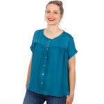 Kurzarmbluse FRAU SUZY | Schnittmuster XS-XXL : - Sewando