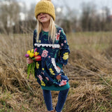 Schnittmuster KleiderElla Sweatkleid Gr. 80-140 - Sewando