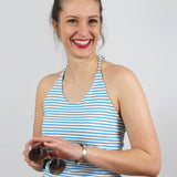 Neckholdertop FRAU FENNA | Schnittmuster Gr. XXS-XL - Sewando