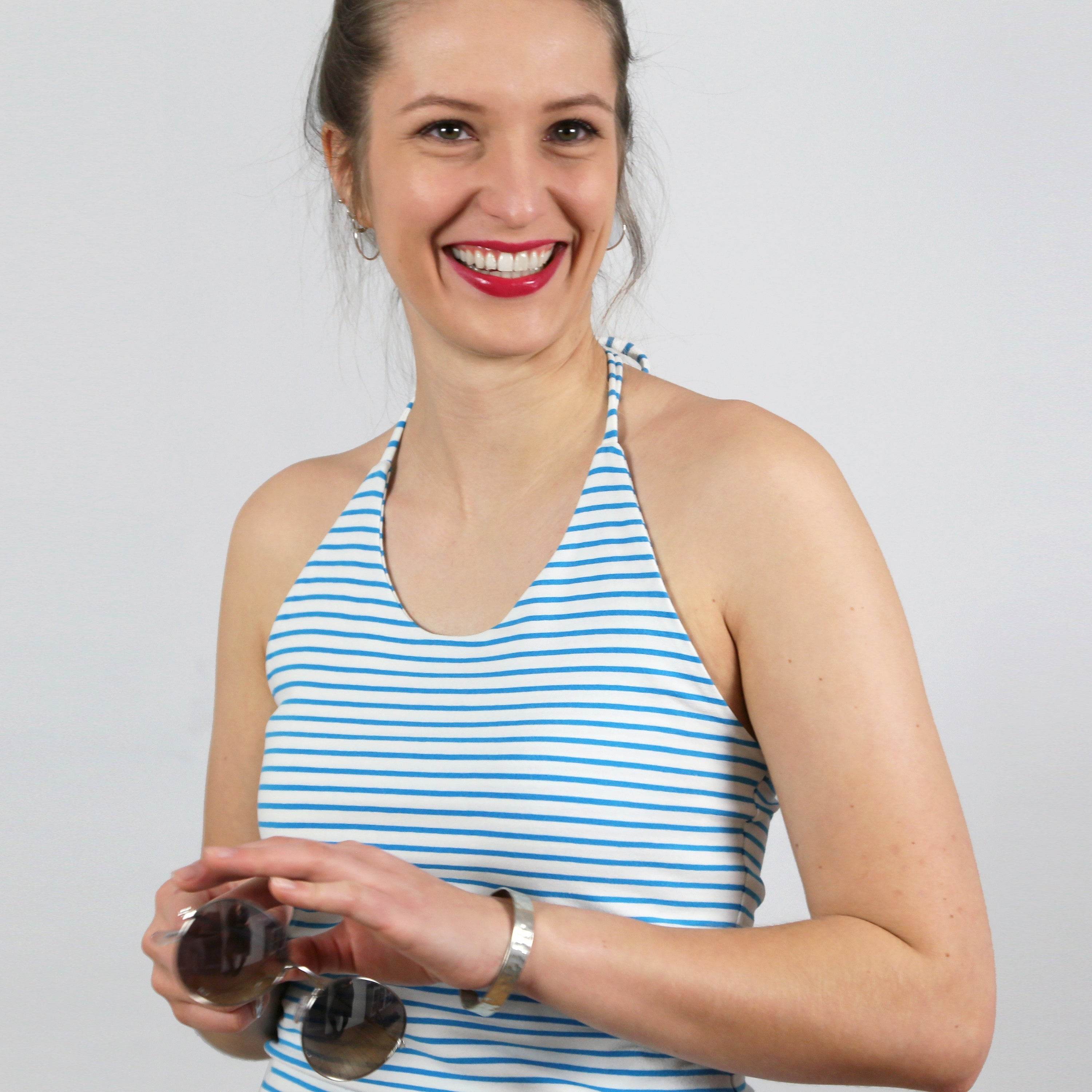 Neckholdertop FRAU FENNA | Schnittmuster Gr. XXS-XL - Sewando