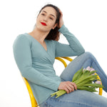 Langarmshirt FRAU LIESE | Schnittmuster XS-XXL : - Sewando