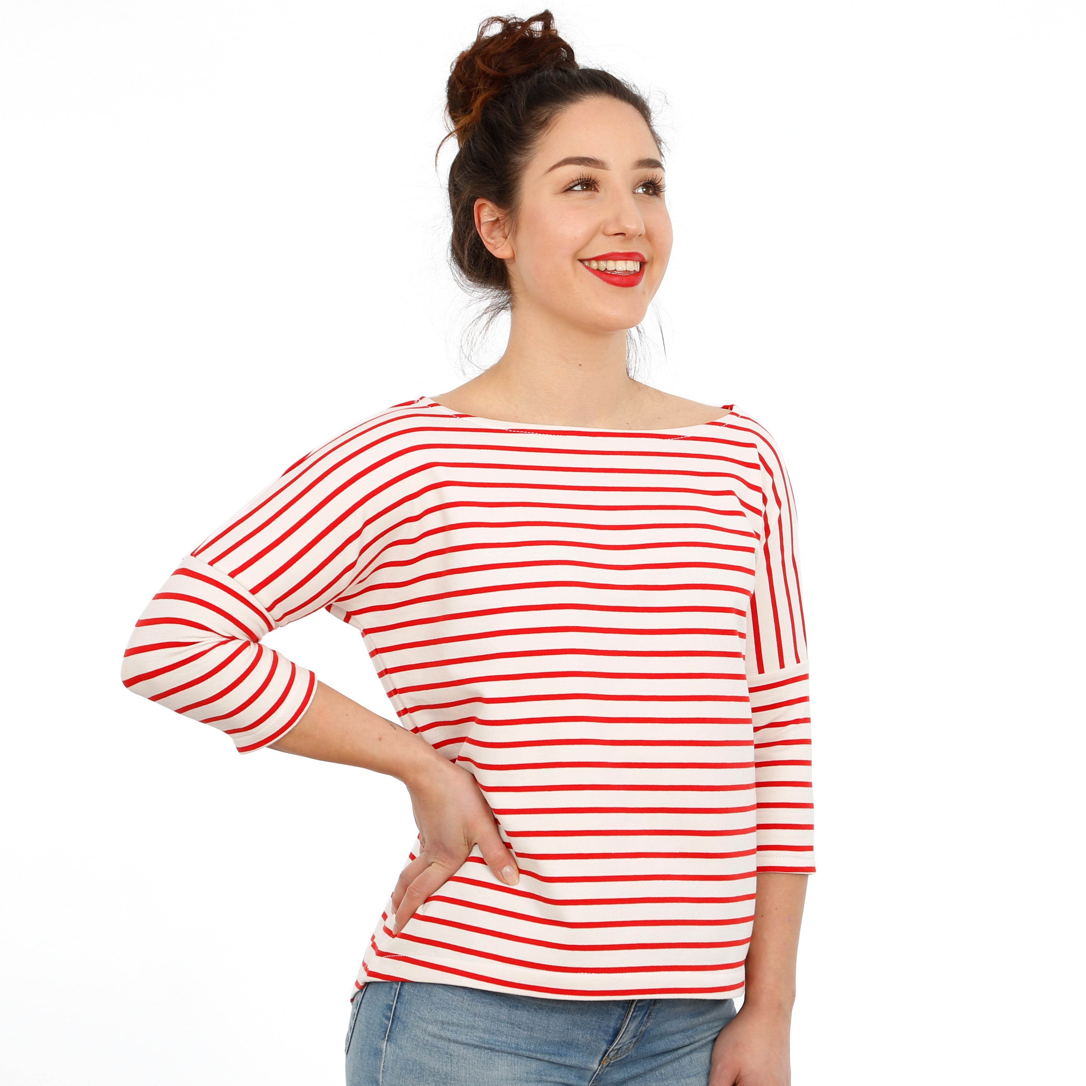 Shirt FRAU KARLA | Schnittmuster Gr. XS-XXL - Sewando