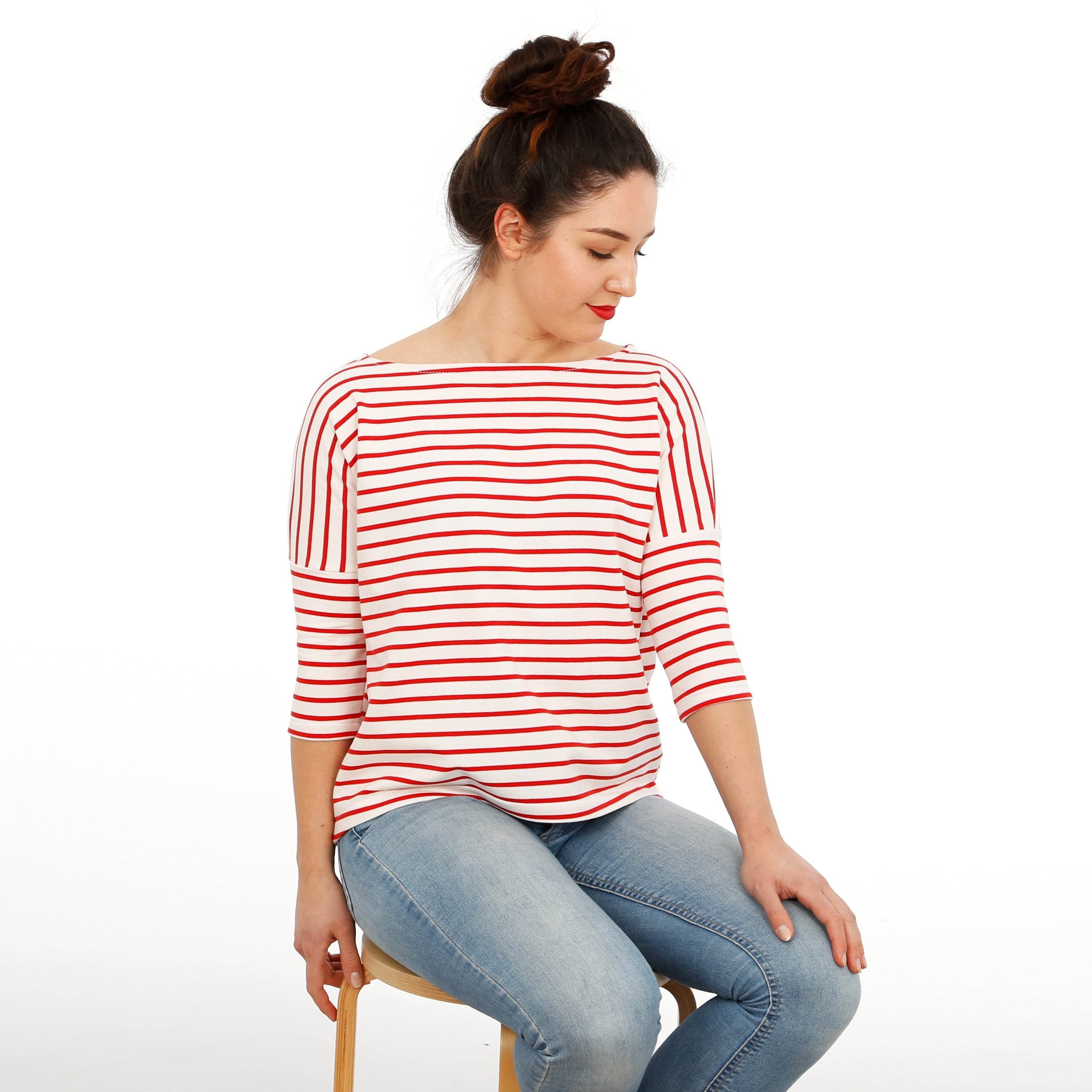 Shirt FRAU KARLA | Schnittmuster Gr. XS-XXL - Sewando