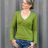 Langarmshirt FRAU LIESE | Schnittmuster XS-XXL : - Sewando