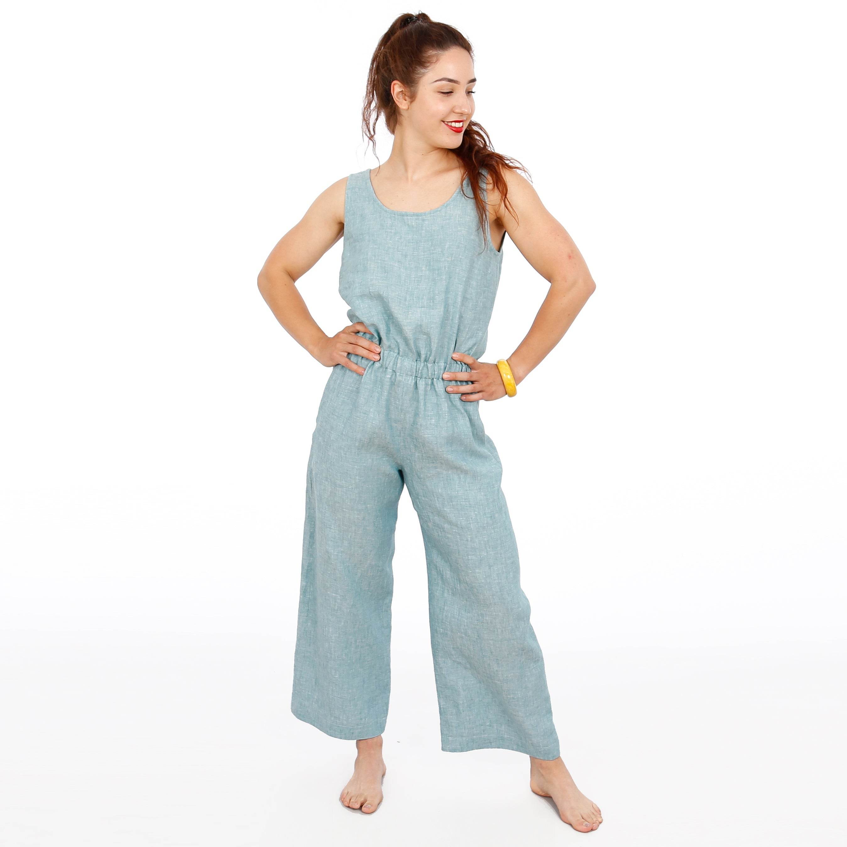 Jumpsuit FRAU LEYLA | Schnittmuster XS-XXL : - Sewando