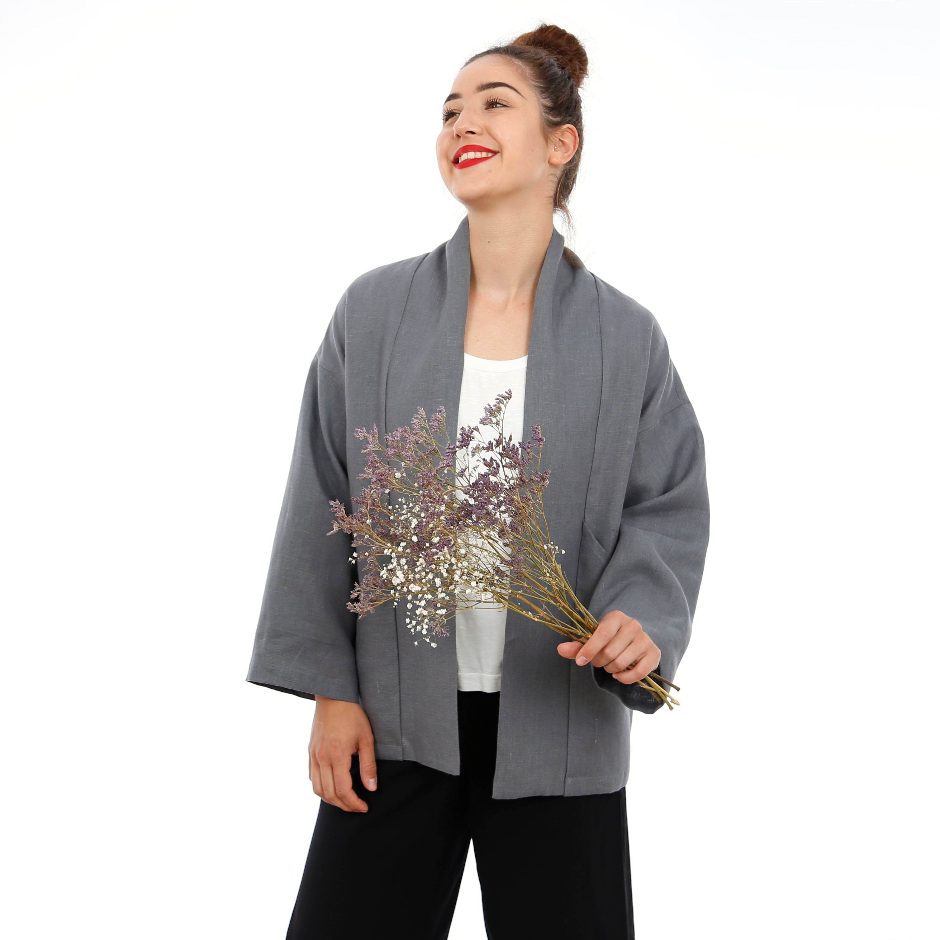 Kimonojacke FRAU SINA | Schnittmuster Gr. XS-XXL : - Sewando
