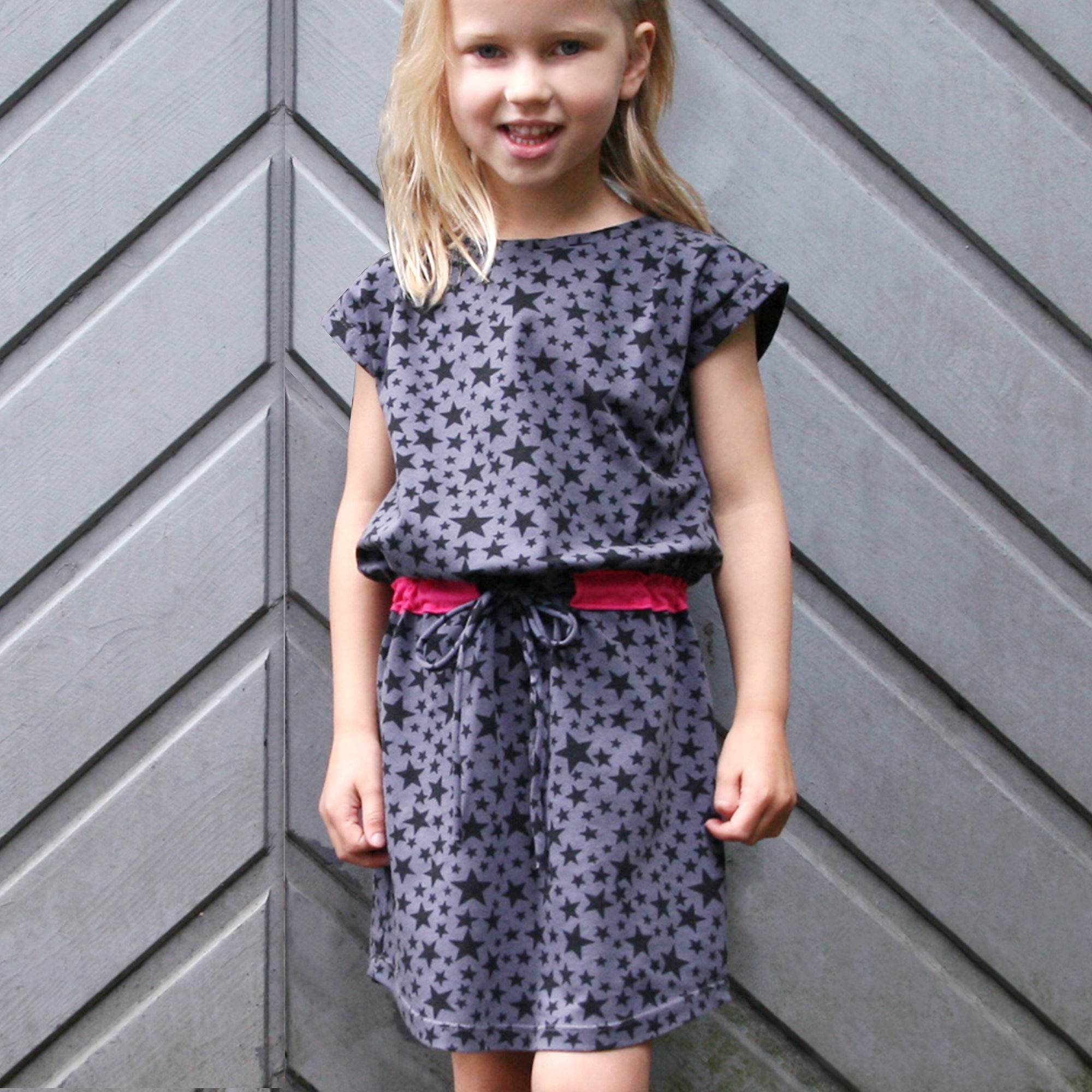 Jerseykleid JULIE | Schnittmuster Gr. 98 - 152 - Sewando