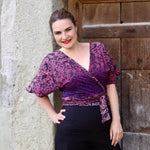 Schnittmuster Wrap-Crop-Top Jaspis Gr. S - XXXL DE - Sewando
