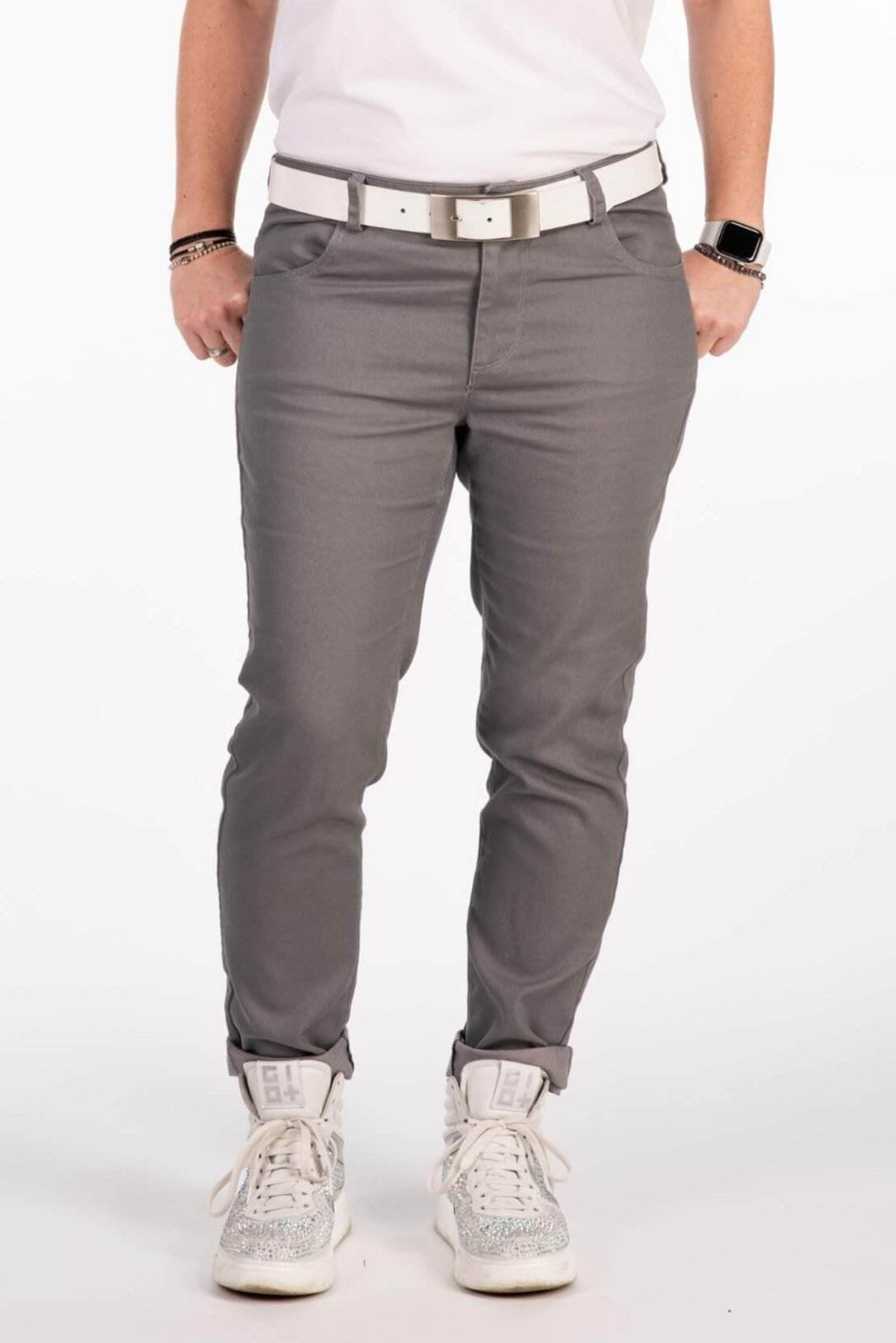 Jeanshose mit Passe in S-XL - Sewando